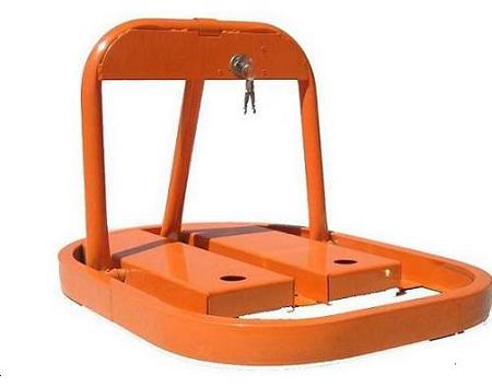 .供应南宁手动O型车位锁\手动停车锁\汽车锁